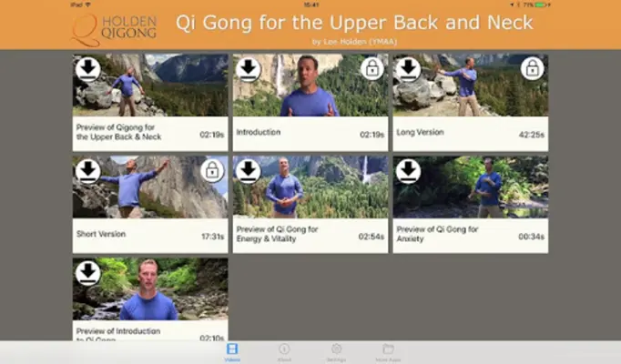 Qi Gong for Upper Back and Nec android App screenshot 11