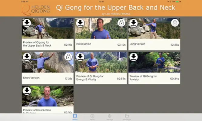 Qi Gong for Upper Back and Nec android App screenshot 3