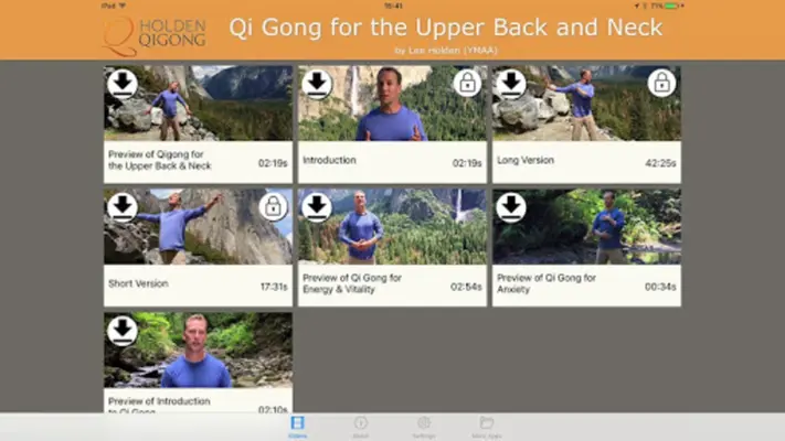 Qi Gong for Upper Back and Nec android App screenshot 7